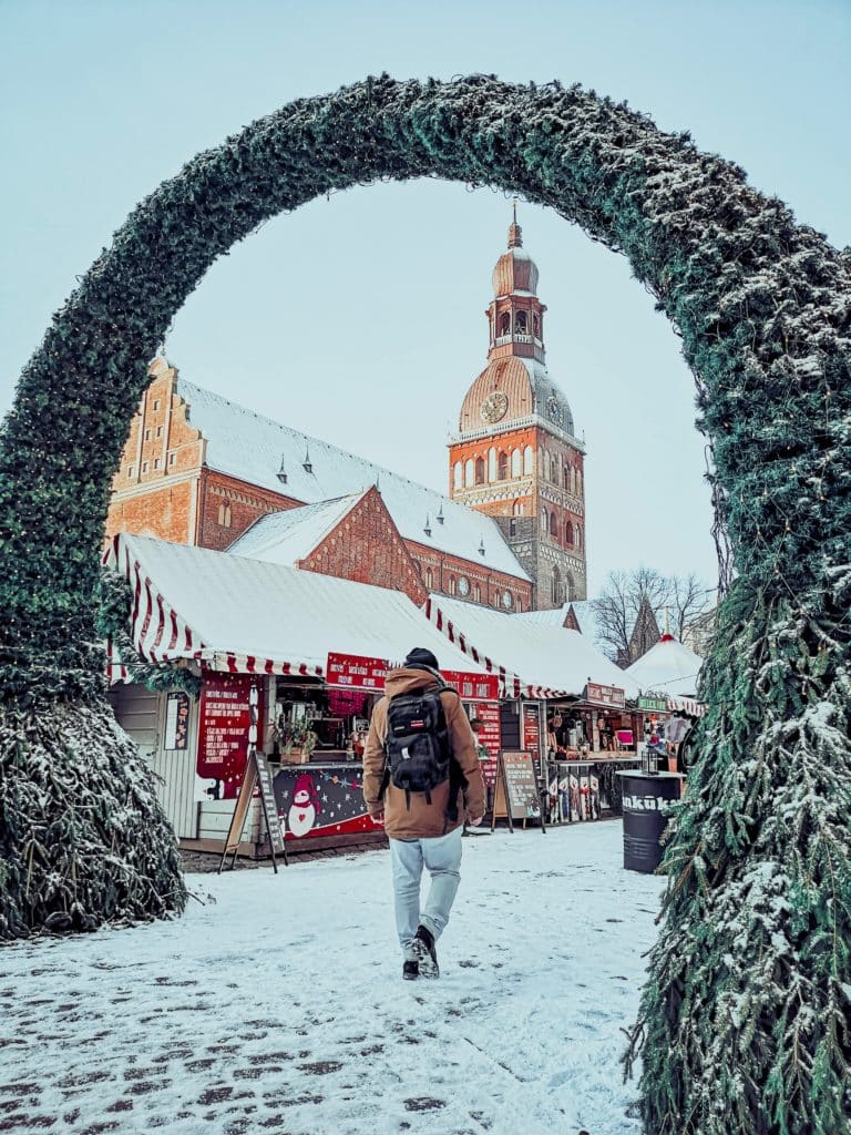 Städte Im Winter: Riga