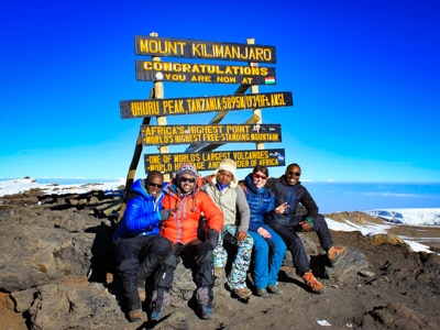 Tanzania - Mount Kilimanjaro - summit-2