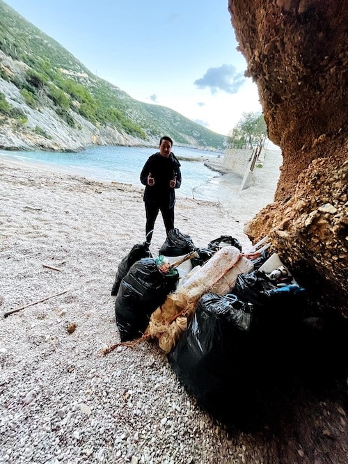 Beach Cleanup Zakynthos Griechenland