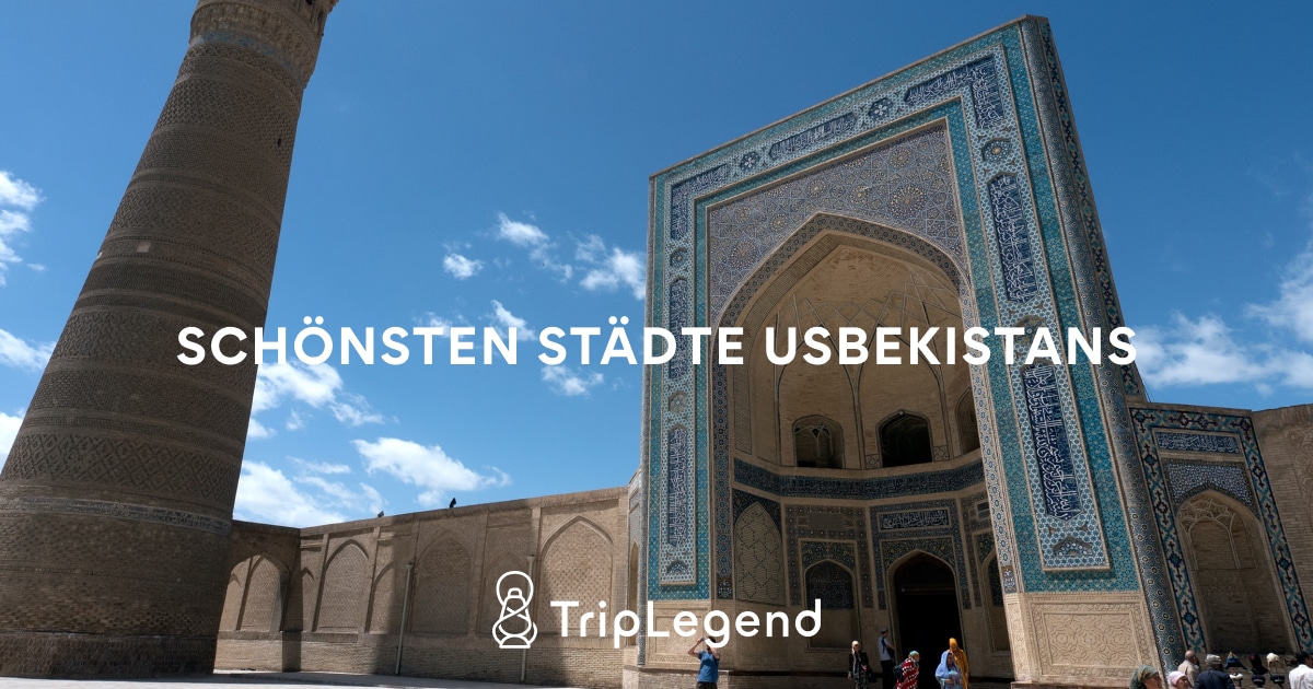 Schönste Städte Usbekistan