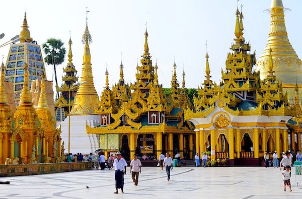 Schönsten Städte Myanmars: Yangon