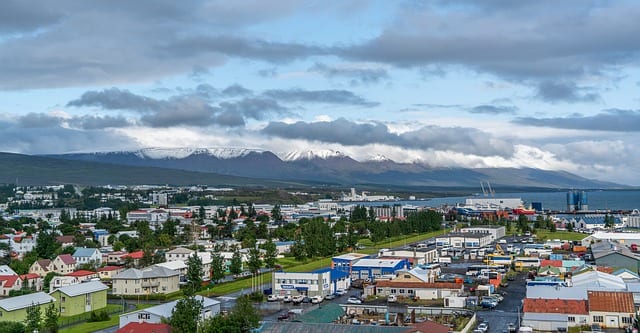 Akureyri, Eine Der Schönsten Städte In Island