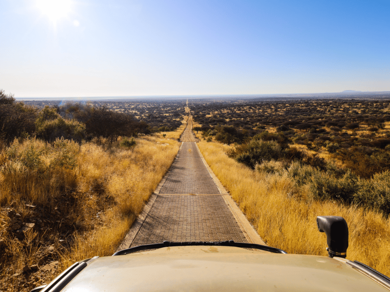 Jeepsafari In Namibia