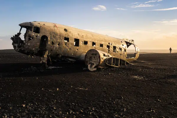 Destroços do avião de Sólheimasandur 1