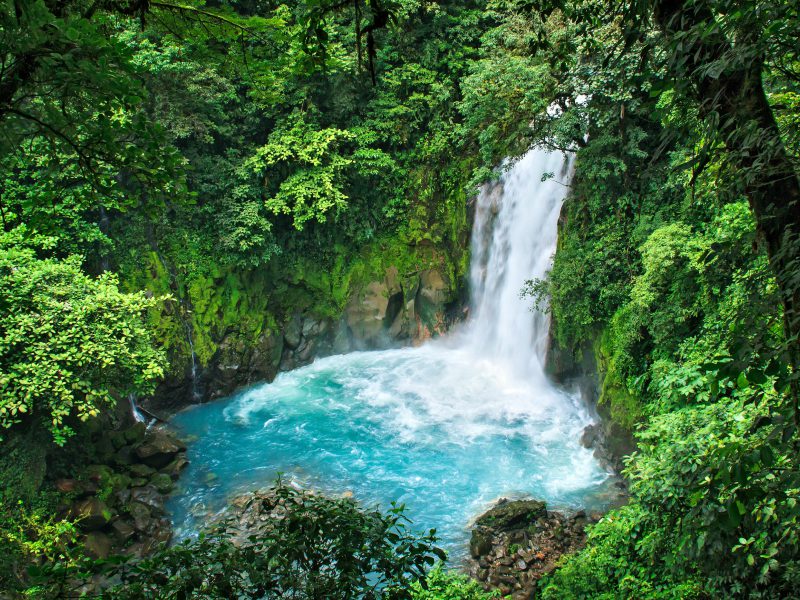 Costarica Waterfall