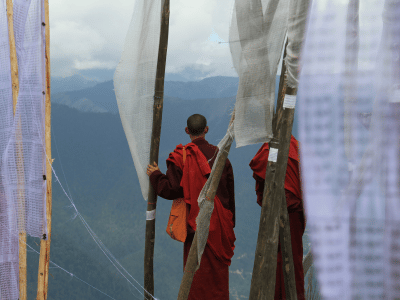Mönche Bhutan Highlight