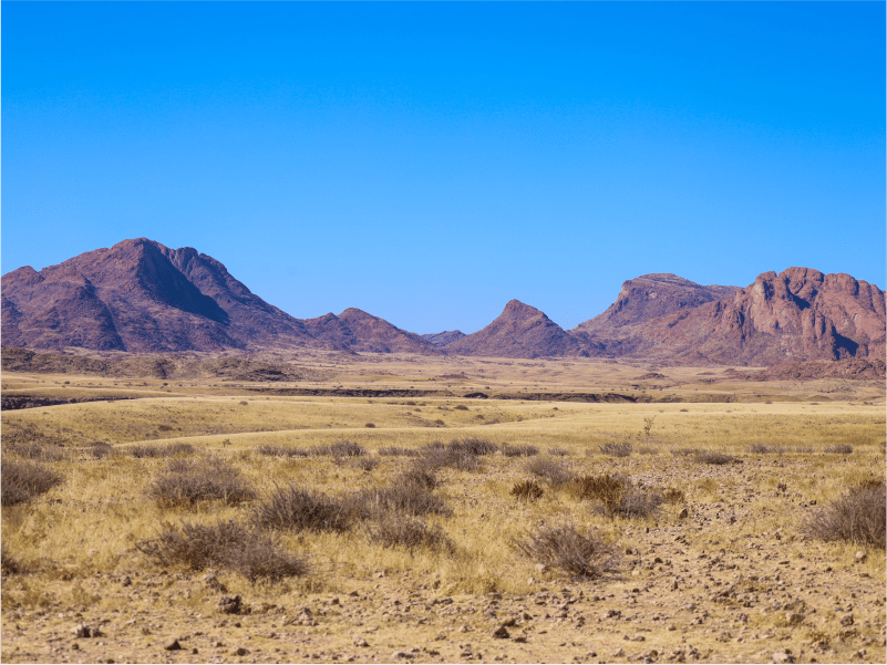 Wuestenlandschaft Namibia