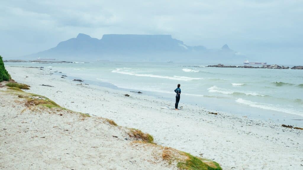 Big Bay ist einer der besten Surfspots für Südafrika