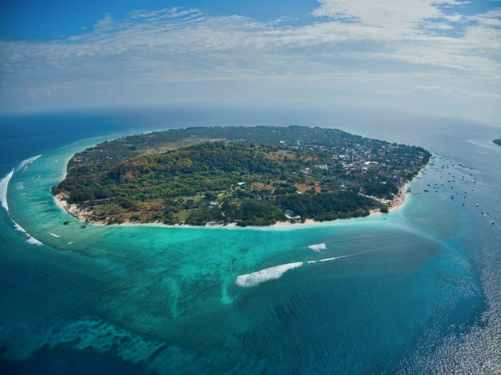Gili eilanden in Indonesië