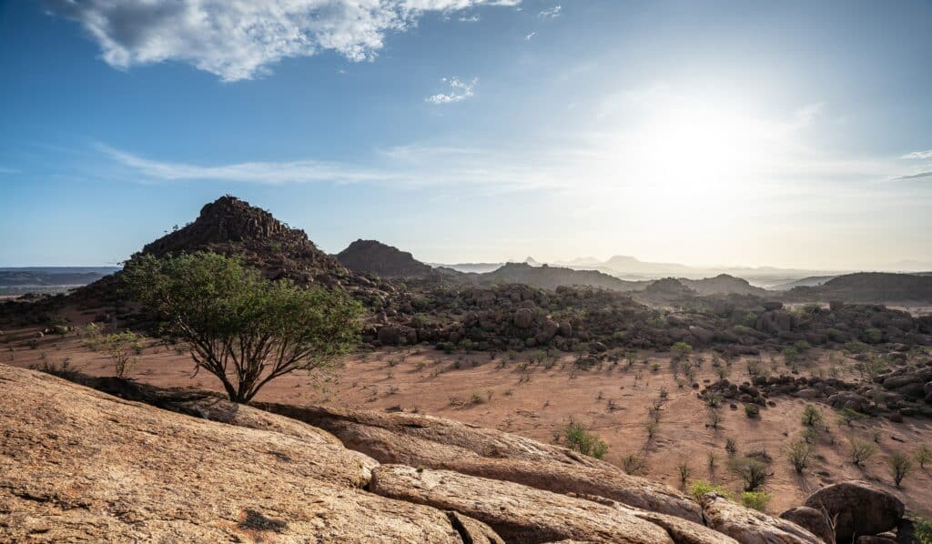 Landschap Namibië