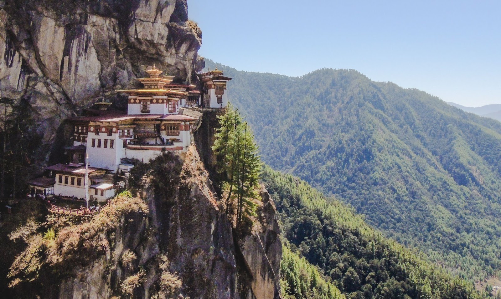 Monastère en nid de tigre du Bhoutan