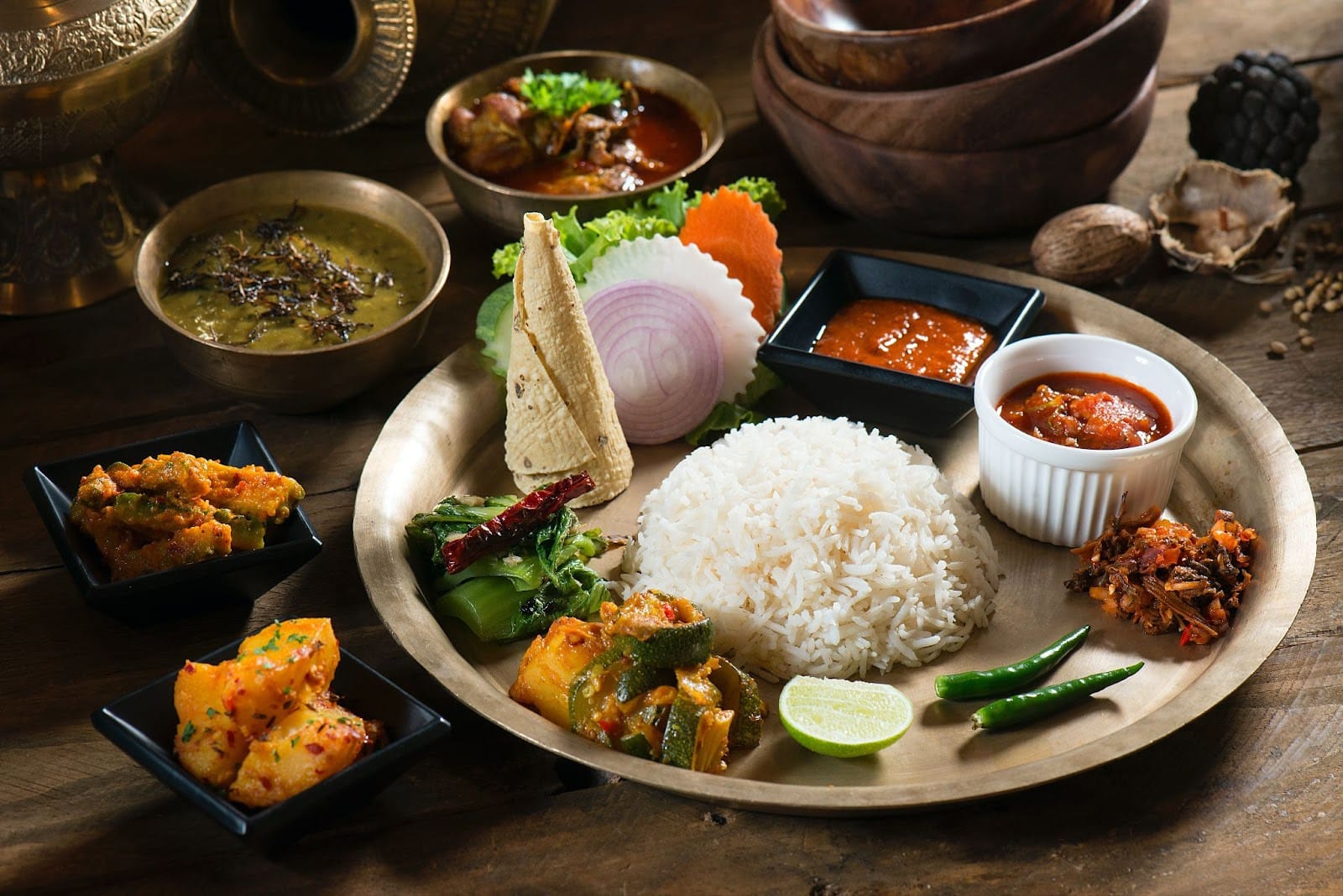 Kulinarik in Nepal.