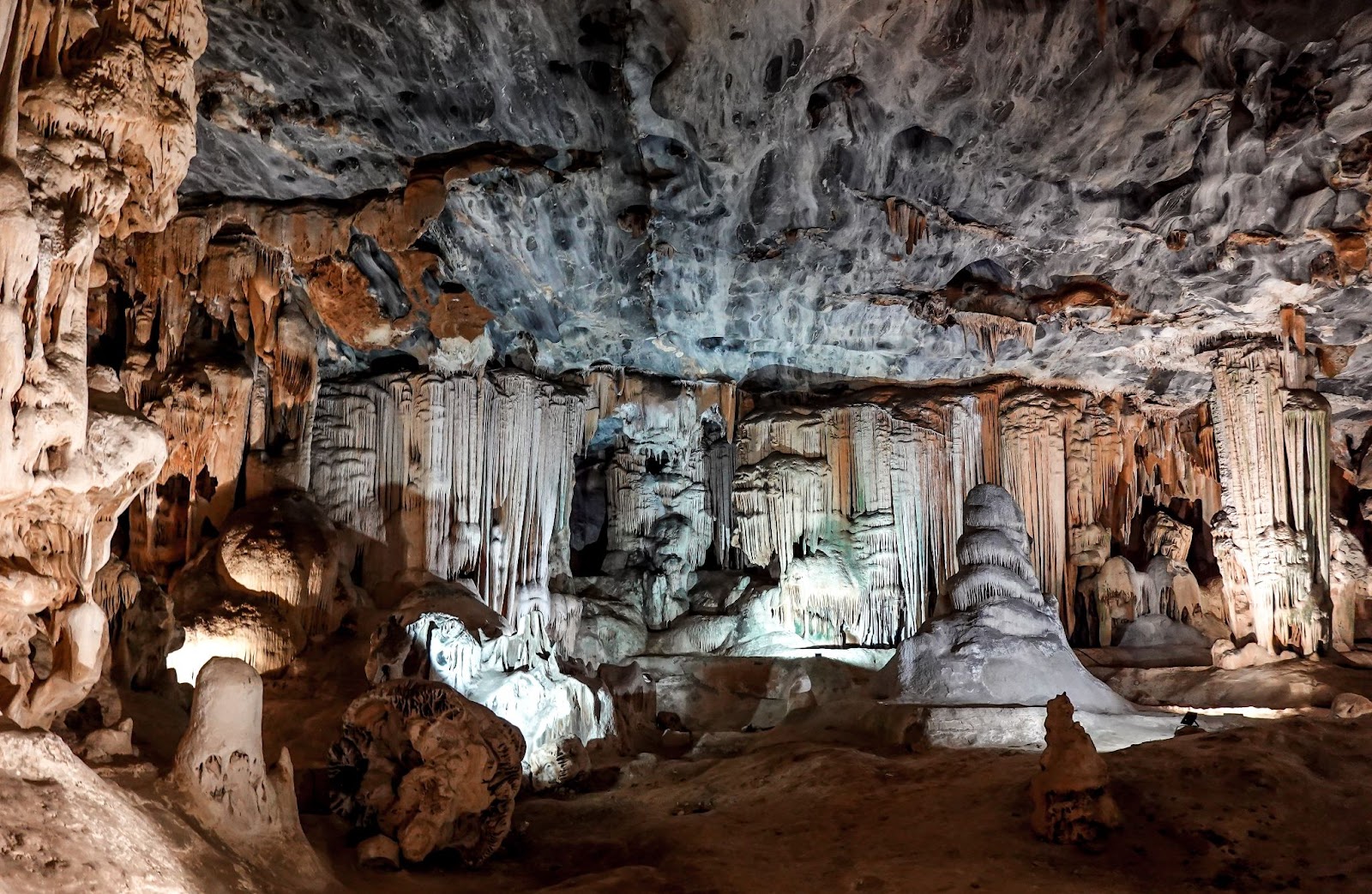 Cango grotten in Oudtshoorn, Zuid-Afrika