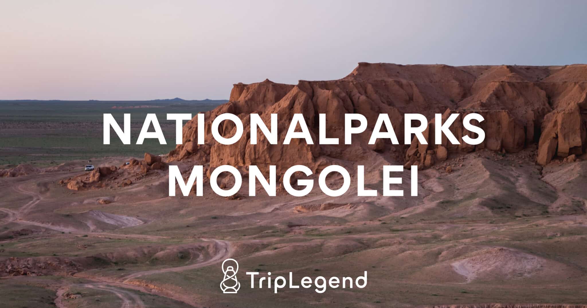 Afbeelding voor het artikel over de nationale parken van Mongolië