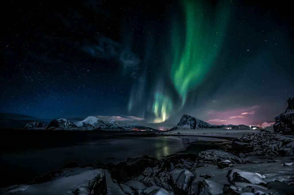 Attività in Norvegia - L'aurora boreale nella natura