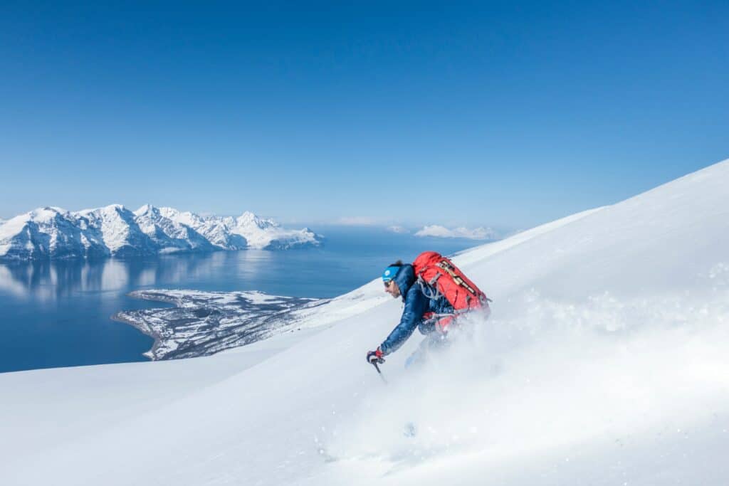 Actividades na Noruega - Esquiar
