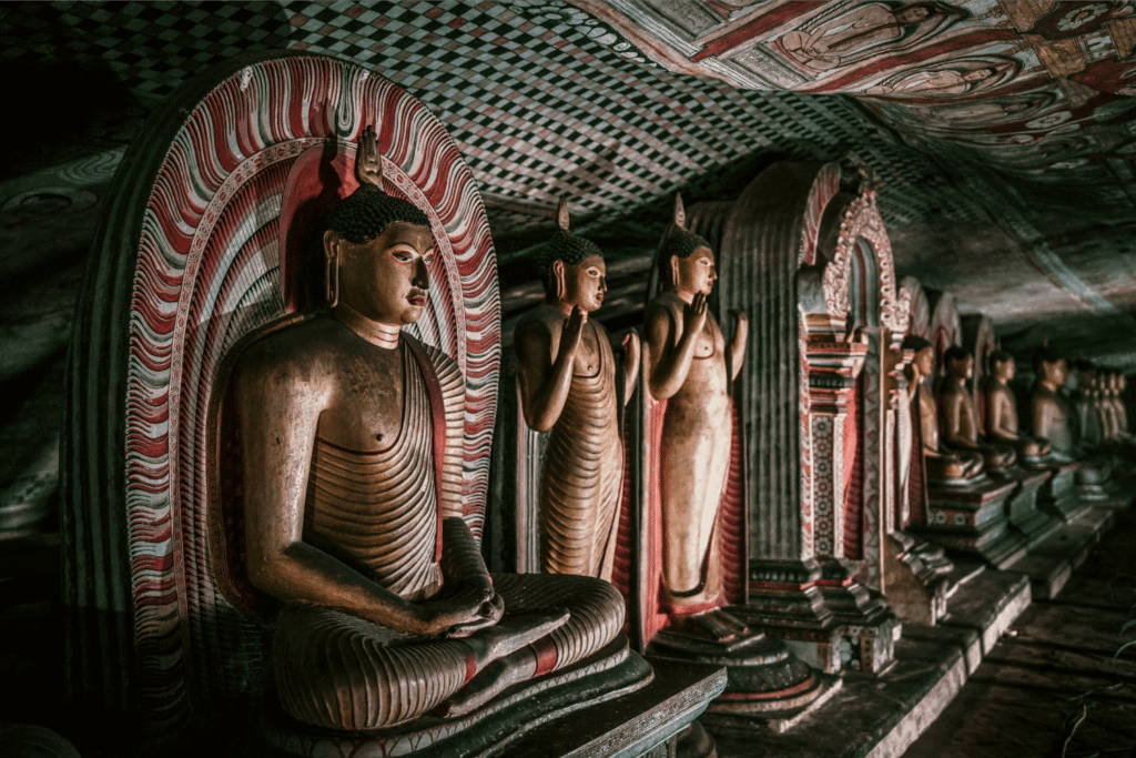 Aktiviteter i Sri Lanka - Templet Dambulla