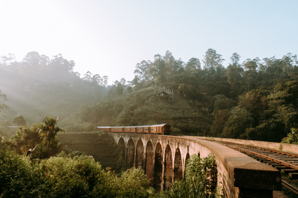 Aktivitäten in Sri Lanka - Eisenbahnfahrt
