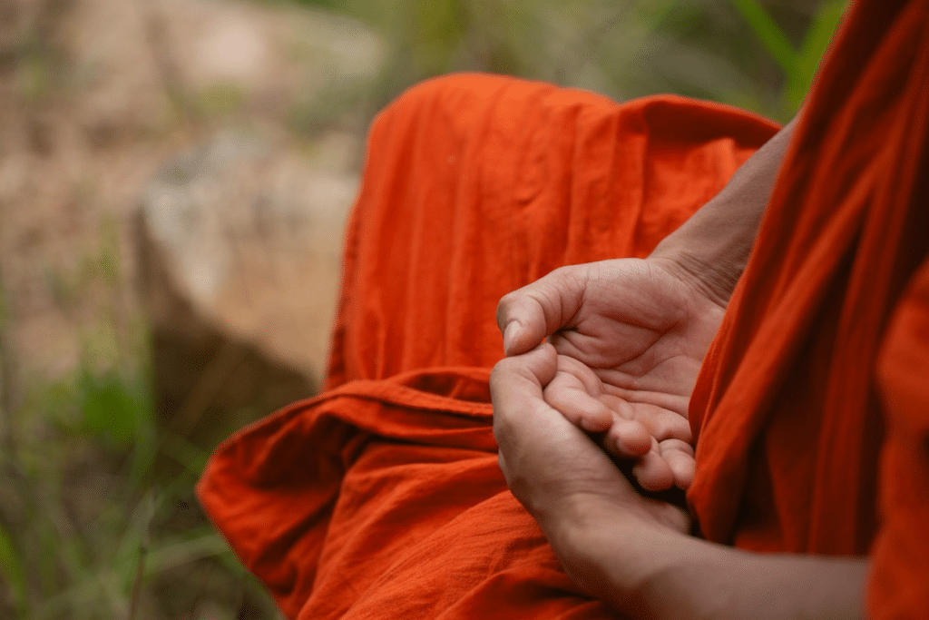 Aktiviteter i Sri Lanka - Besök i ett kloster