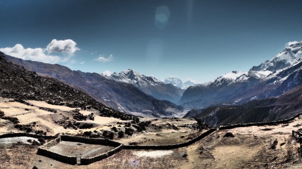 Bestiga Himalayas topp