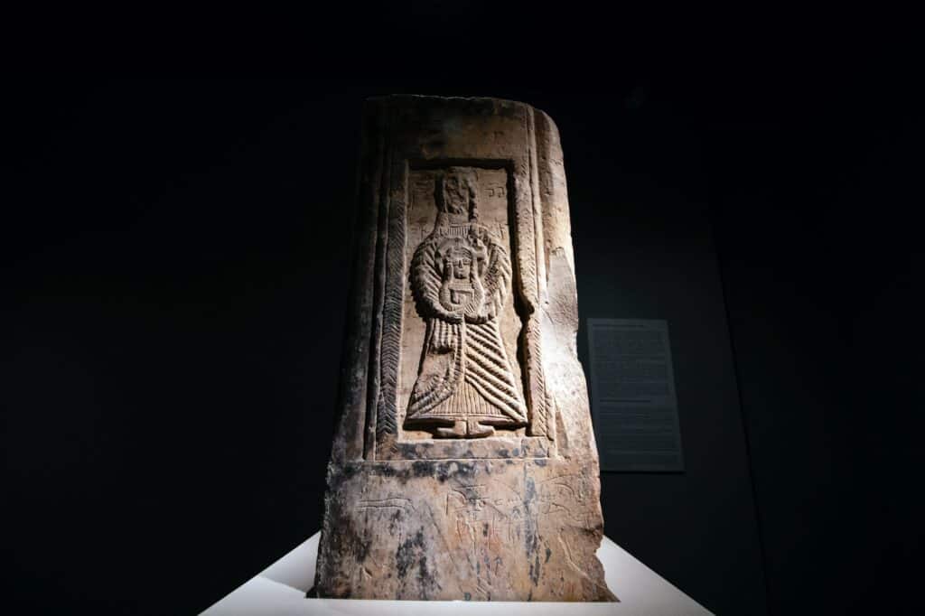 Een artefact uit het Nationaal Museum van Georgië
